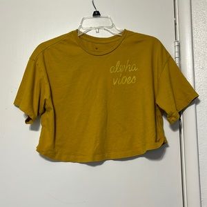 Love fitness small crop top